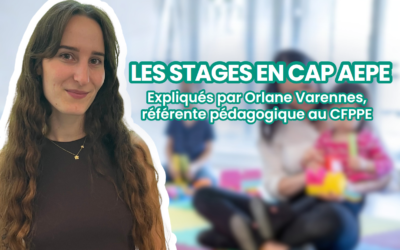 CAP AEPE : le stage obligatoire expliqué par notre référente pédagogique