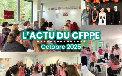 Rubans, bonbons, formation : l’actu du mois d’octobre au CFPPE