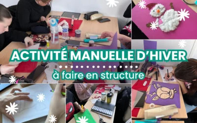 Activité manuelle d’hiver à faire en crèche : le tuto pas à pas