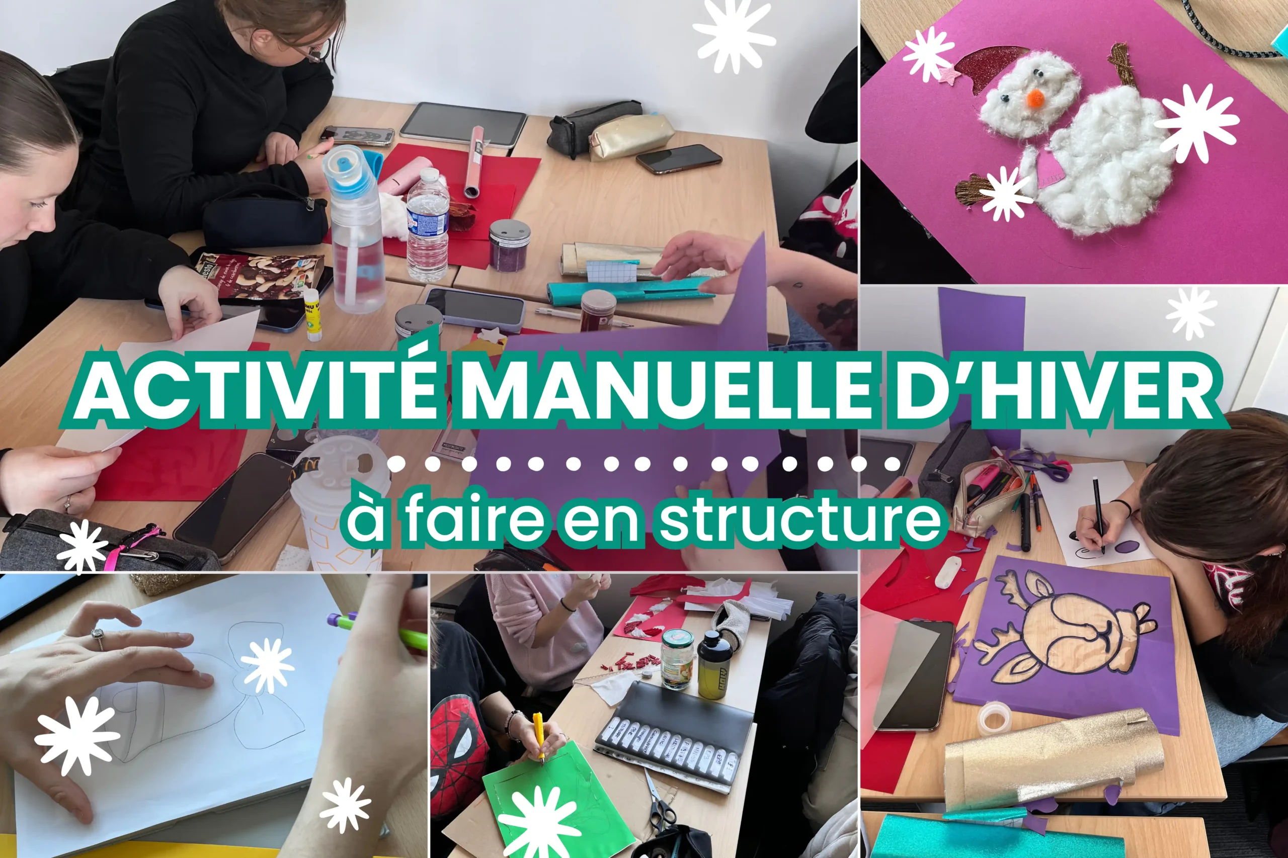 Activité manuelle d'hiver à faire en structure