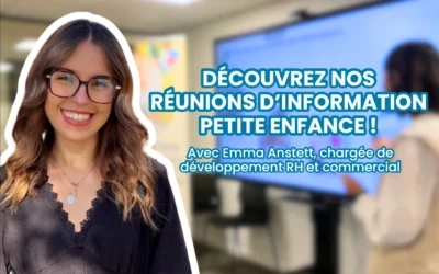 Découvrez nos réunions d’information Formations Petite Enfance 2026 !