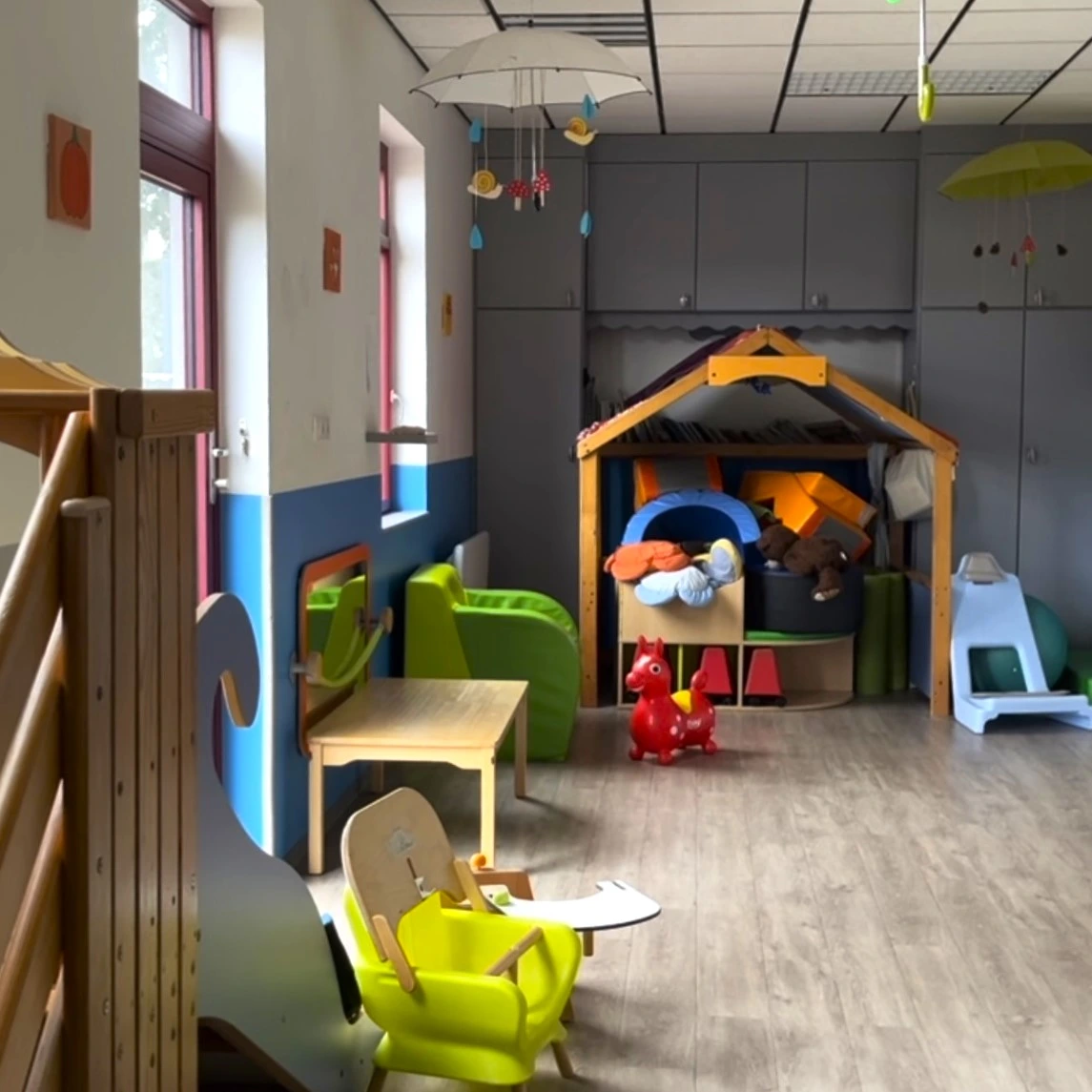 L'intérieur d'une micro-crèche membre du réseau Les Crèches 2max en Alsace