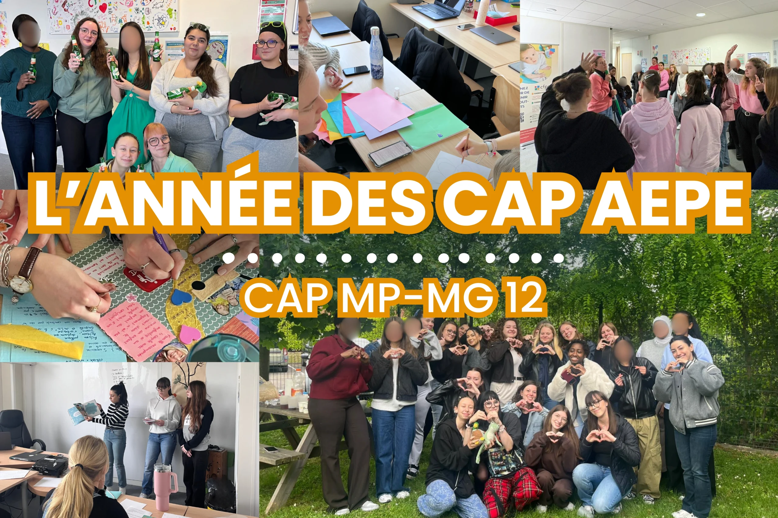 L'année des CAP AEPE dans notre CFA à Illkirch - CFPPE